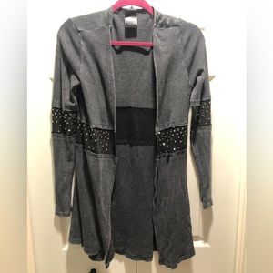 Vocal cardigan, size small